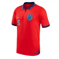Koszulka piłkarska Anglia John Stones #5 Strój wyjazdowy MŚ 2022 tanio Krótki Rękaw